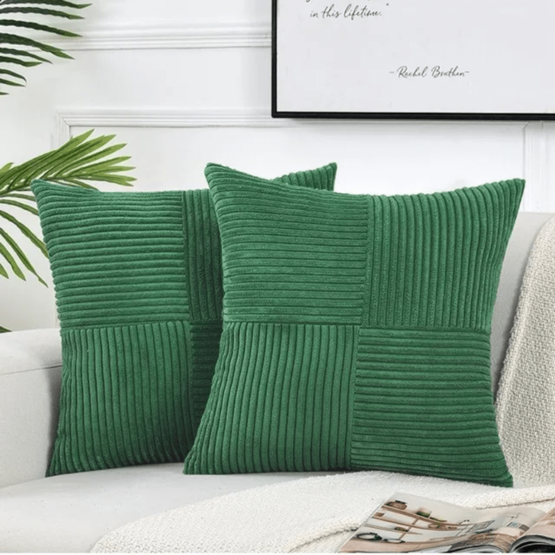 Textured Patterned Cushion Cover