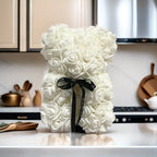 Artificial Flower Bear Decor for Mother's Day Gift