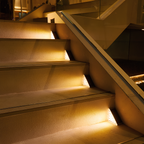 Triangular Design LED Step Lights Powered by Solar Energy for Outdoor Use