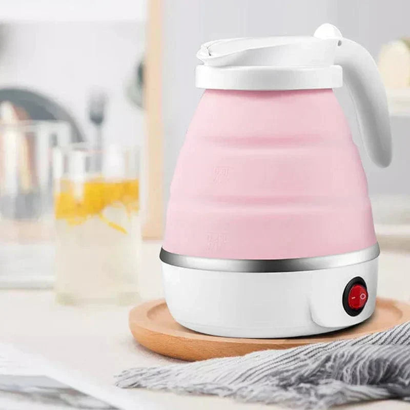 Kettle Collapsible Silicone & Stainless Steel Base 0.6 L