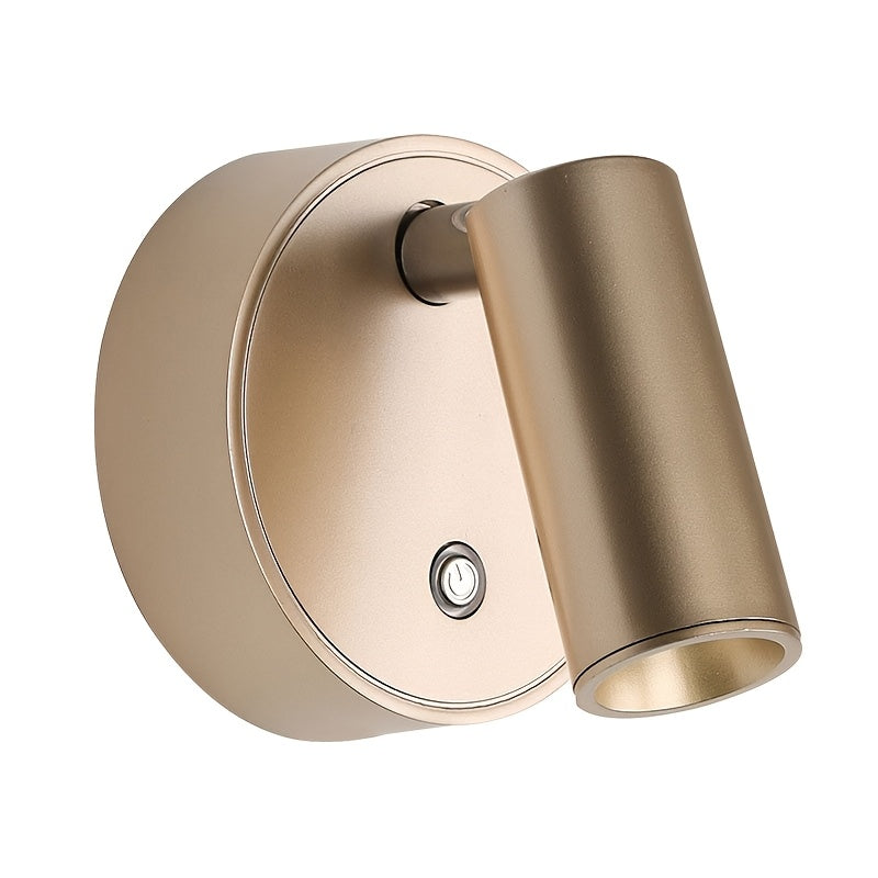 Wireless Touch-Controlled Wall Light with Rechargeable Magnetic Base