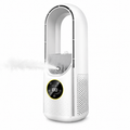 Bladeless 6-Speed Humidifying Tower Fan (30 cm)