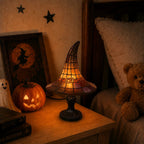 Colorful Mosaic Hat-Shaped Table Lamp