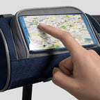 Bike Handlebar Bag Touchscreen Window & Waterproof 3.5 L