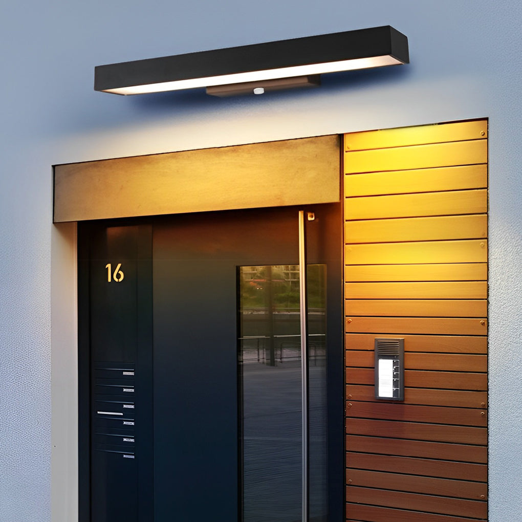 Weatherproof Stainless Steel LED Outdoor Wall Light (Motion Sensor Option)