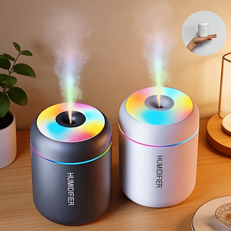 Cold Mist USB-Powered Color-Changing Essential Oil Diffuser