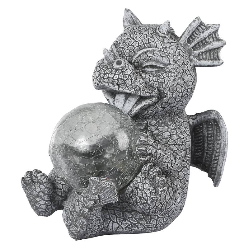 LED Desk Lamp with Dragon Guardian Design