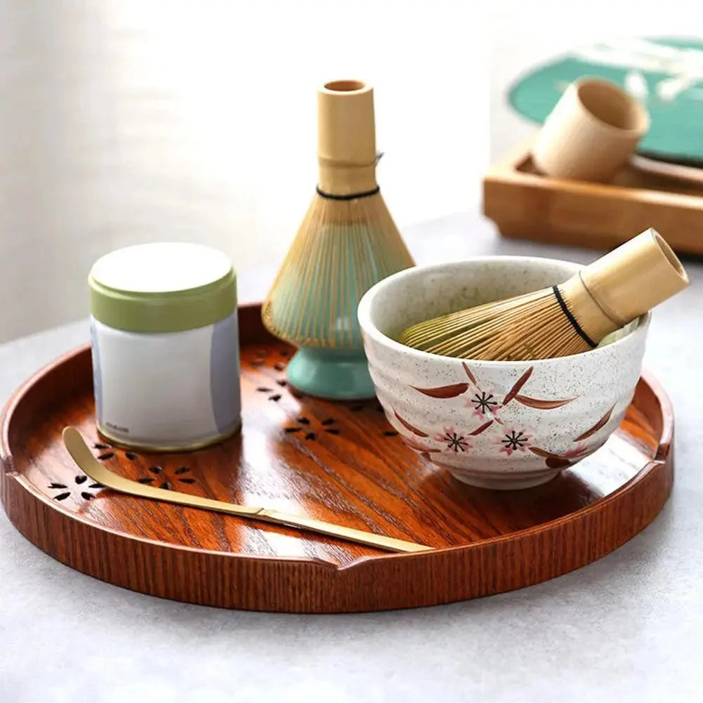 Matcha Tea Set 100% Bamboo Whisk Spoon Bowl