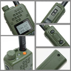 Walkie Talkie Dual-Band 15W 12,000mAh