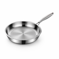 Stainless Steel Triple-Layer Non-Stick Skillet (Multiple Sizes)