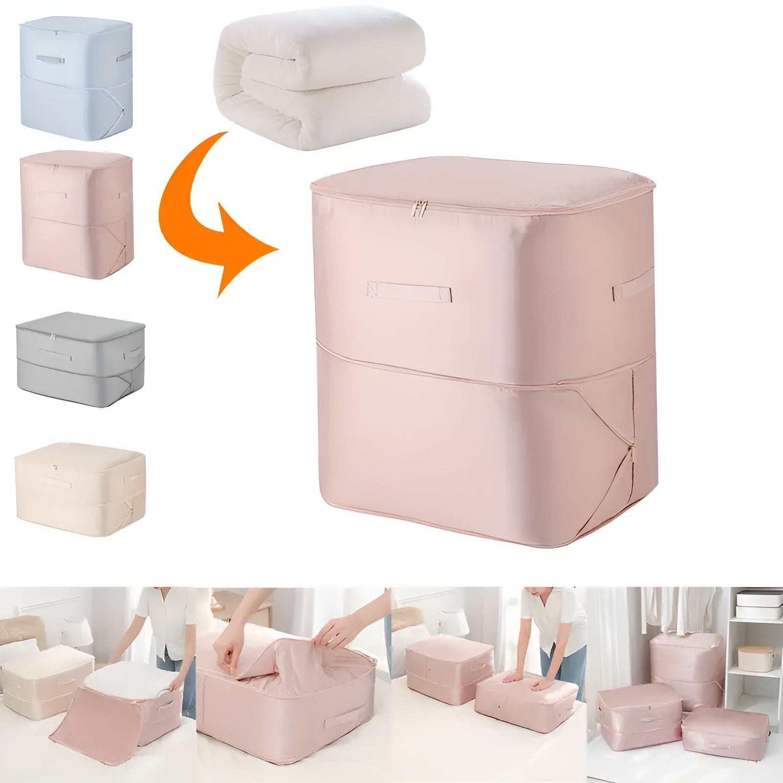 Airtight Space-Saving Vacuum Storage Bags