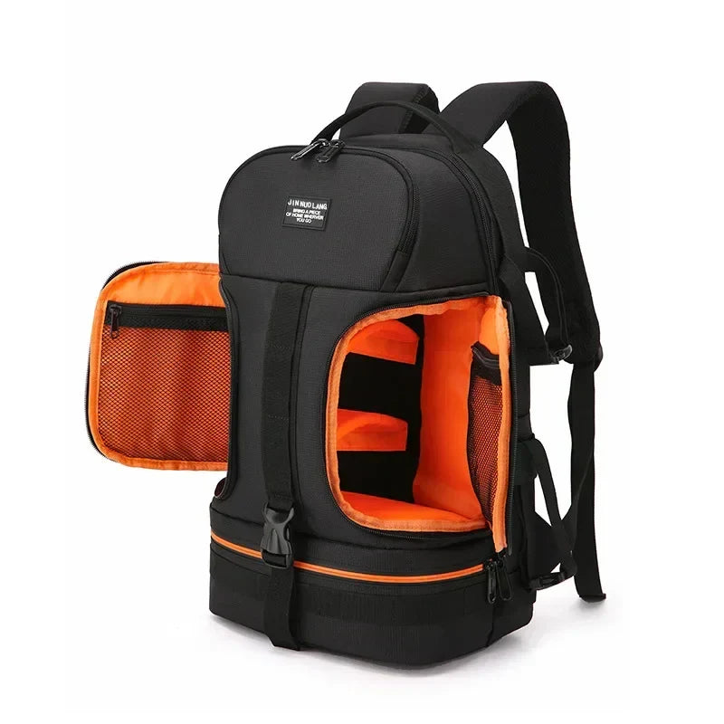 DSLR Camera Backpack Waterproof Large Capacity Tripod Straps