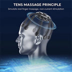 Scalp Massager Rechargeable Silicone Massage Heads