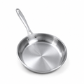 410 Stainless Steel Uncoated Frying Pan (24 & 26 cm)