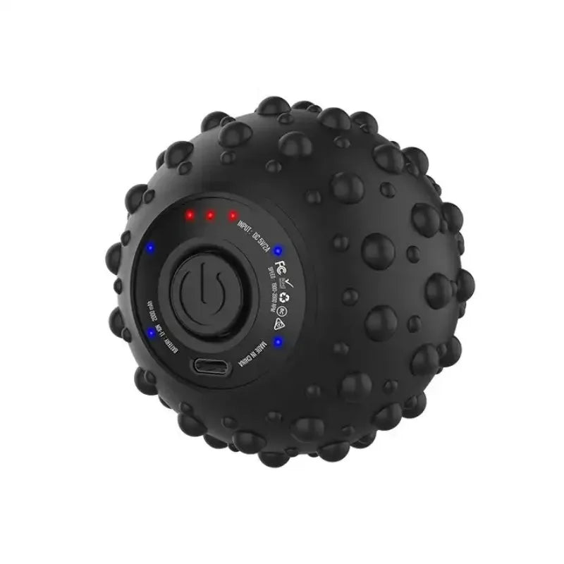 Massage Ball Textured Silicone Four-Speed & Heat Therapy