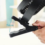 Portable Fan Clip-On USB-C Rechargeable 24-Hour Runtime