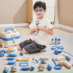 Kids Doctor Play Set Sound & Light Realistic Accessories