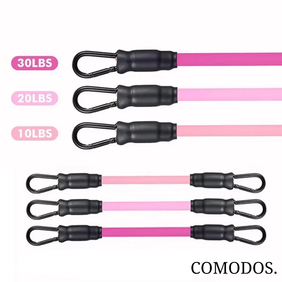 Resistance Bands For Glutes & Legs Adjustable Levels