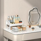Makeup Organizer Clear Acrylic Multi-Compartment Stackable