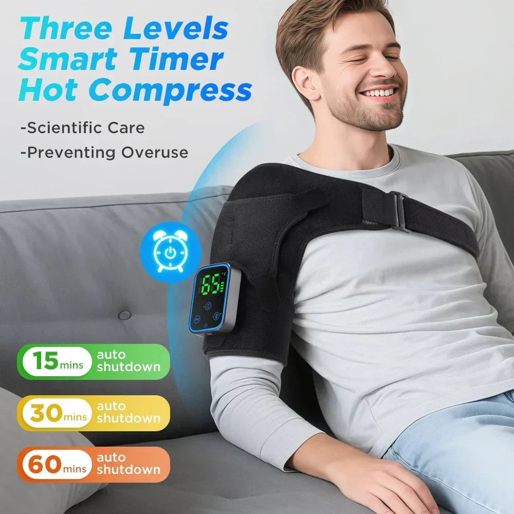 3-in-1 Joint Massager Graphene Heat & Vibration