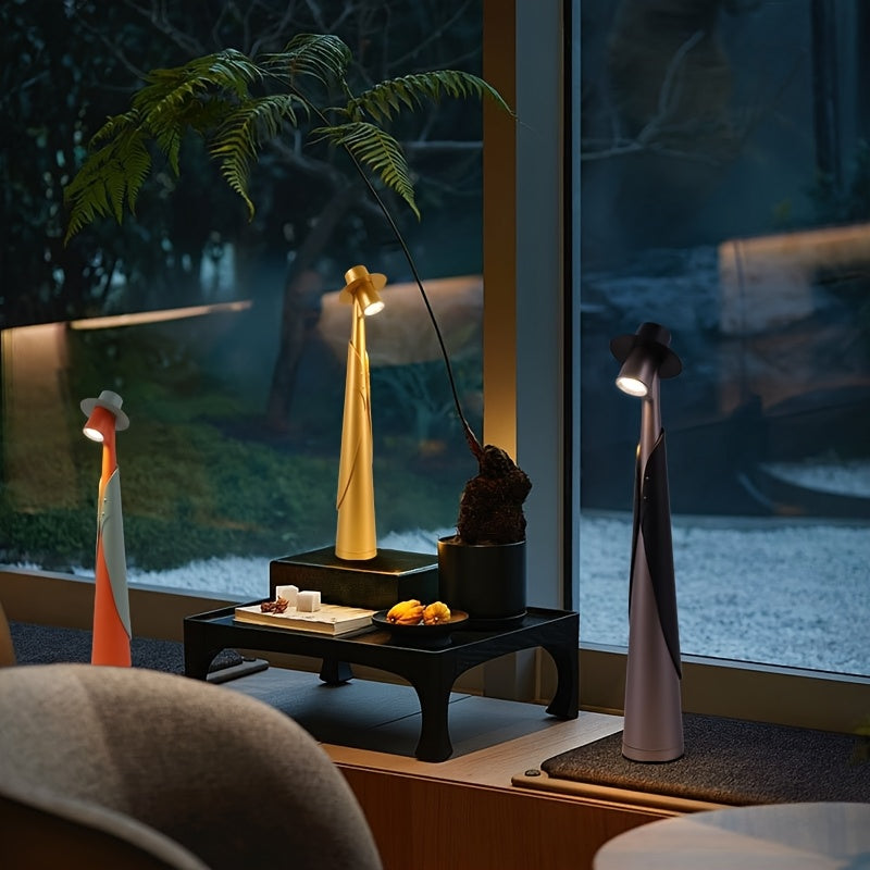 Rechargeable LED Hat Light – Stylish Desk Lamp with Creative Design