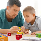 Toddler Puzzle Wooden Educational Non-Toxic Paint