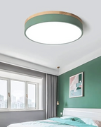 Even-Light Wood-Detail Ceiling Light (Multiple Sizes)