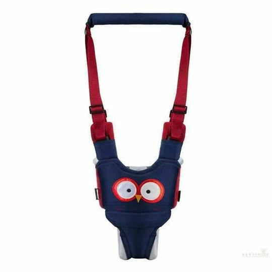 Baby Walking Harness Back-Friendly Adjustable Cotton-Poly Blend