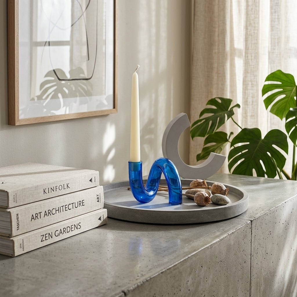 Unique-Shaped Decorative Candle Stand