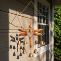 Wind Chime with Bells in Dragonfly Design for Decoration