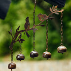 Bird-Shaped Wind Chime for Garden Decoration