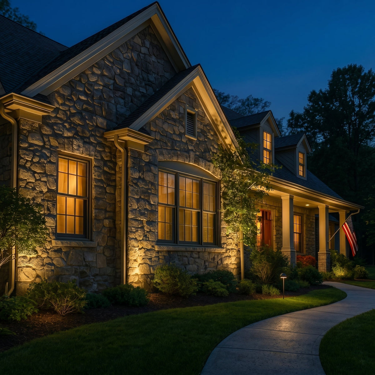 Solar Garden Light with Colorful Decorative Lighting Effects