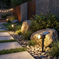 Solar Garden Light with Colorful Decorative Lighting Effects