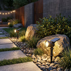 Solar Garden Light with Colorful Decorative Lighting Effects
