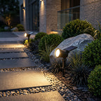 Solar Garden Light with Colorful Decorative Lighting Effects