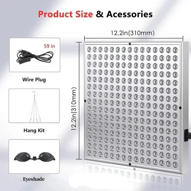 Red Light Therapy Panel Dual Red & Near-Infrared