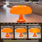 Bauhaus-Style Decorative Light - Classic Mushroom Table Lamp