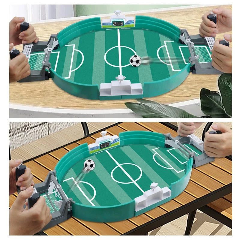 Tabletop Football Game Compact Fast-Paced BPA-Free ABS