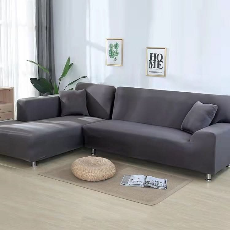Soft Velvet Couch Protector – Stretchable Fabric Cover