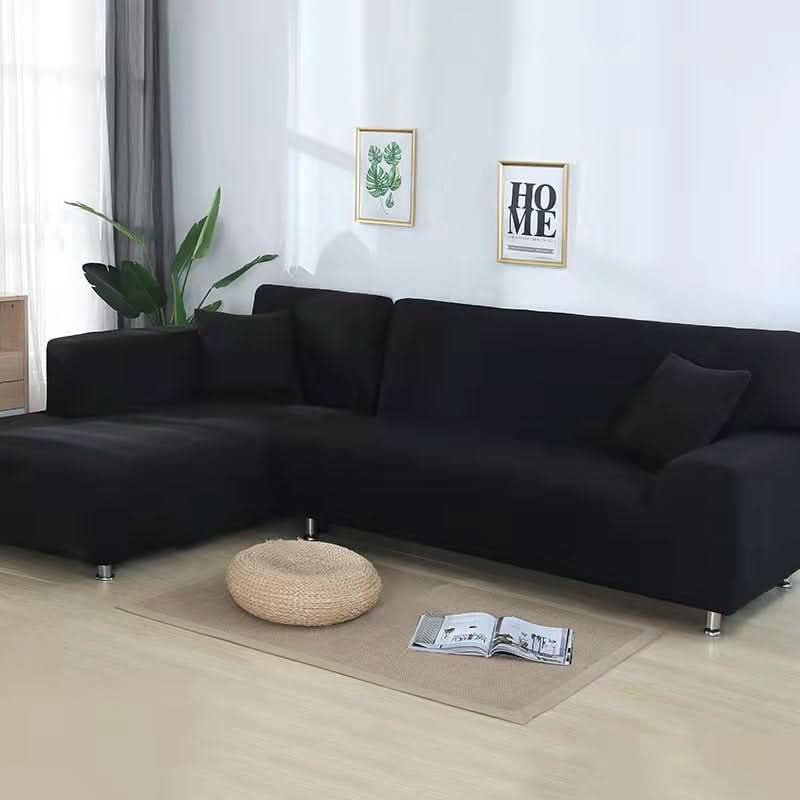 Soft Velvet Couch Protector – Stretchable Fabric Cover