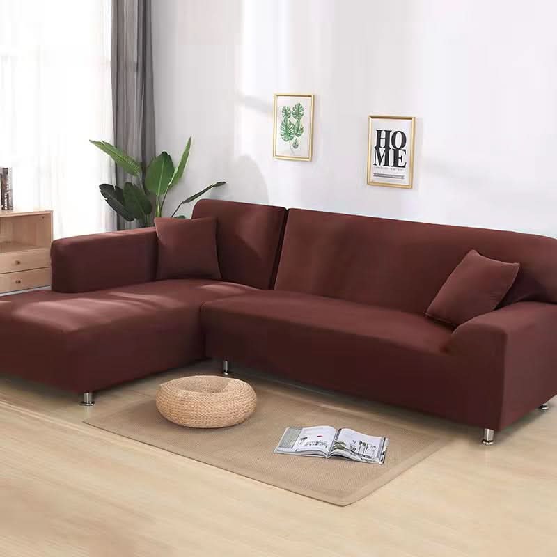 Soft Velvet Couch Protector – Stretchable Fabric Cover