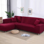 Soft Velvet Couch Protector – Stretchable Fabric Cover