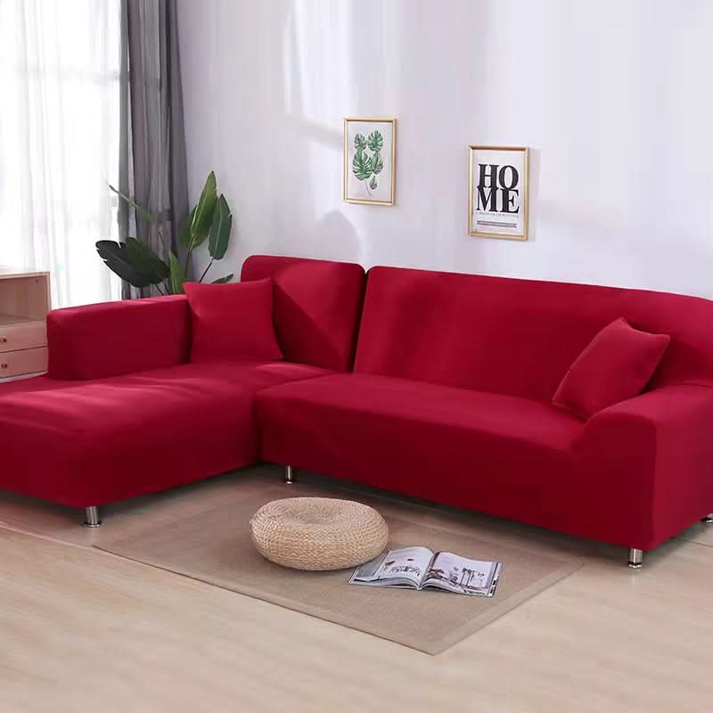 Soft Velvet Couch Protector – Stretchable Fabric Cover