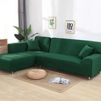 Soft Velvet Couch Protector – Stretchable Fabric Cover