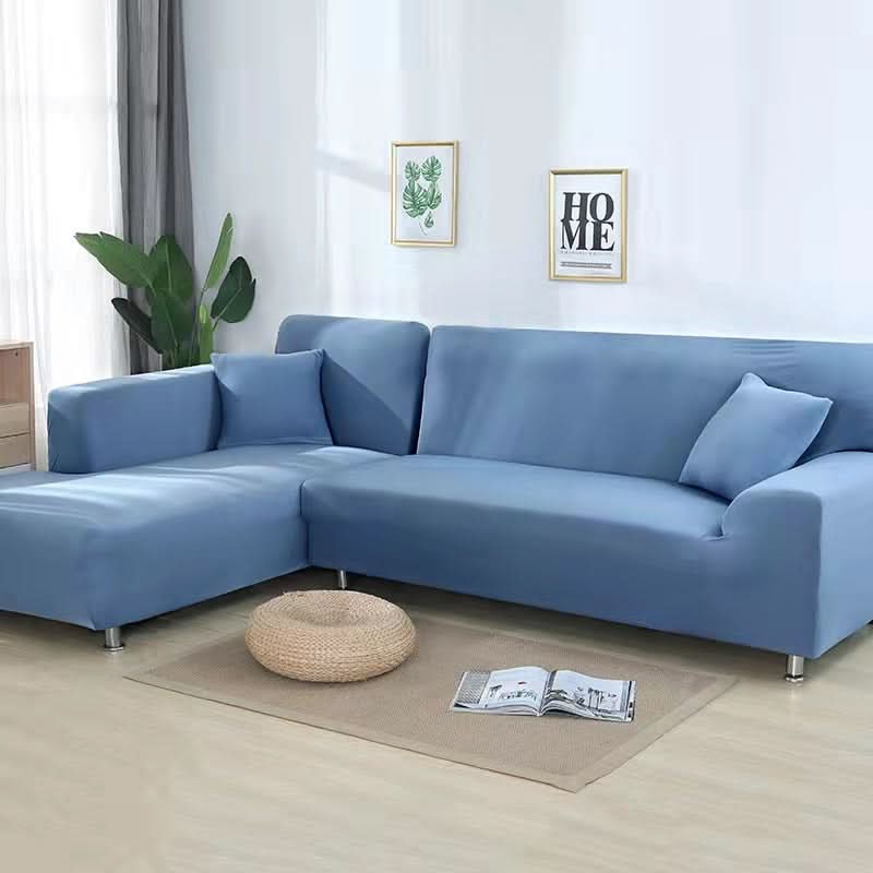 Soft Velvet Couch Protector – Stretchable Fabric Cover