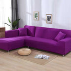 Soft Velvet Couch Protector – Stretchable Fabric Cover