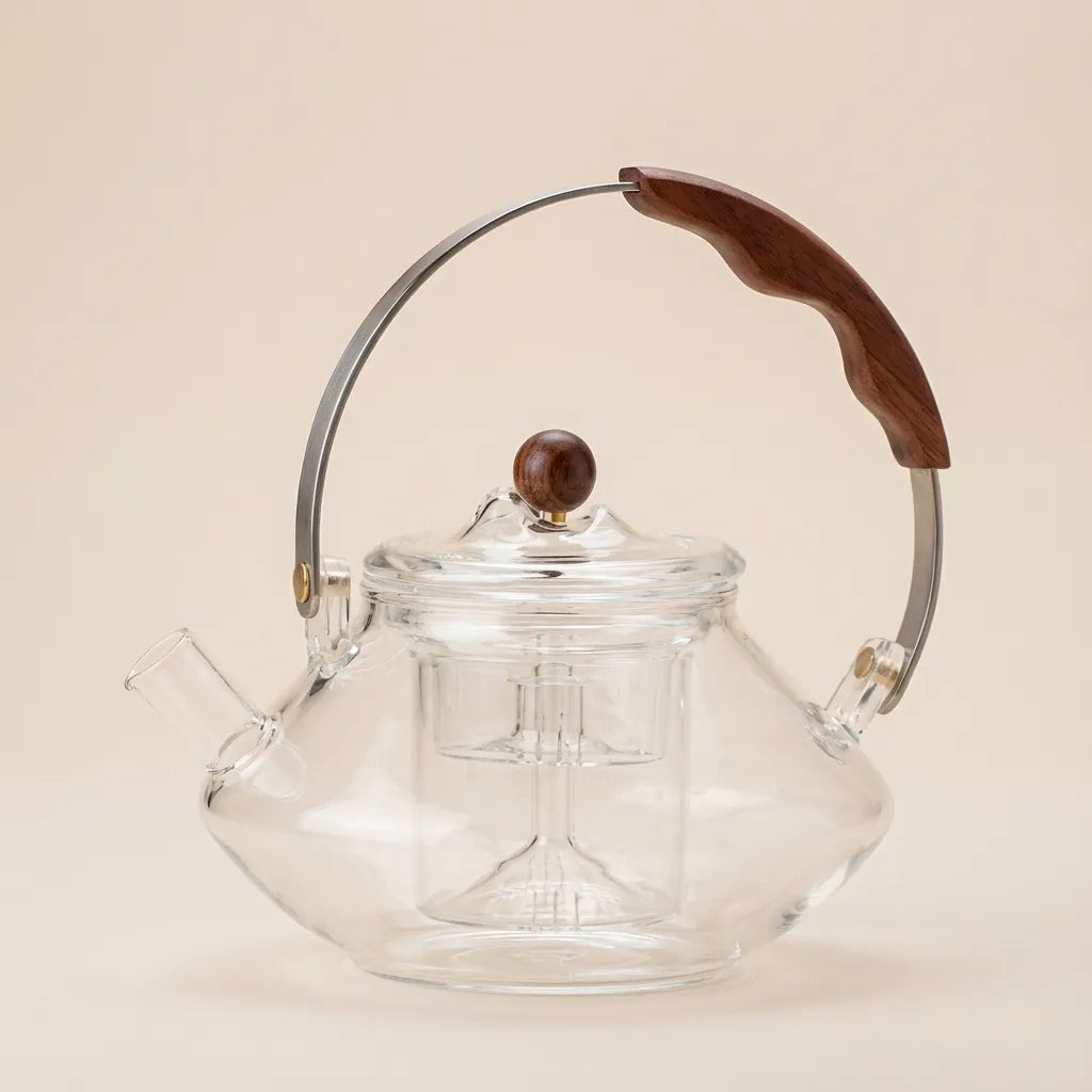 Elegance Glass Tea Infuser Kettle