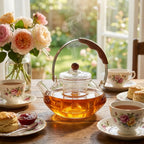 Elegance Glass Tea Infuser Kettle