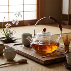 Elegance Glass Tea Infuser Kettle