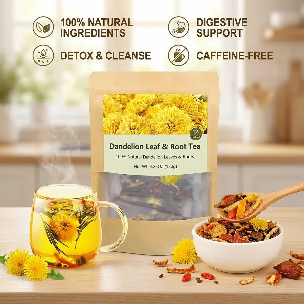 Revitalizing Herbal Detox Tea Blend 4oz (120g)